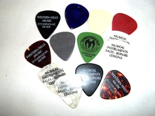13 Guitar Picks Jim Dunlop Big Stubby Mothman Search Team West Hills Music