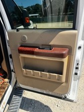 2012 Ford F250 King Ranch Crew Oem Right Rear Door Card Interior Trim Panel