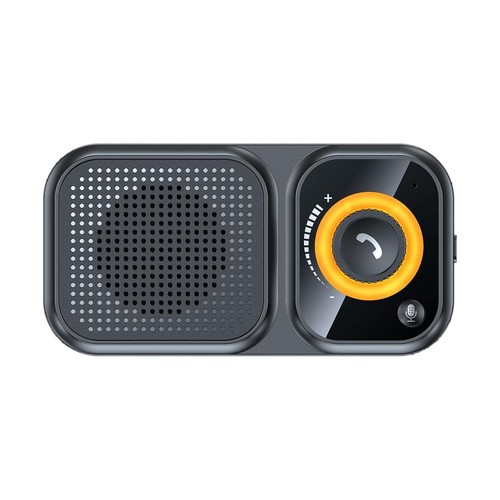 Haut-parleur de voiture avec clip arrière réduction du bruit haut-parleur mains libres portable - Photo 2 sur 5