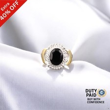Valentines Deal 925 Sterling Silver Black Onyx Gemstone Mother Band Ring Jewelry