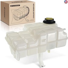 A-Premium Coolant Overflow Reservoir Tank with Cap  Sensor Compatible with