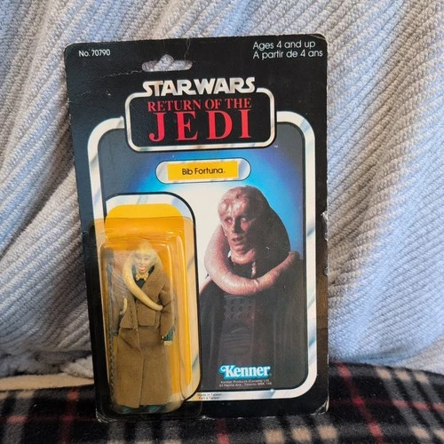 BIB FORTUNA Star Wars ROTJ Vintage Kenner  77 Canadian Card Back 1983 MOC...Read
