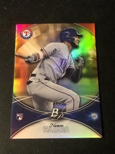 2016 Bowman Platinum #65 Nomar Mazara Rookie RC /25