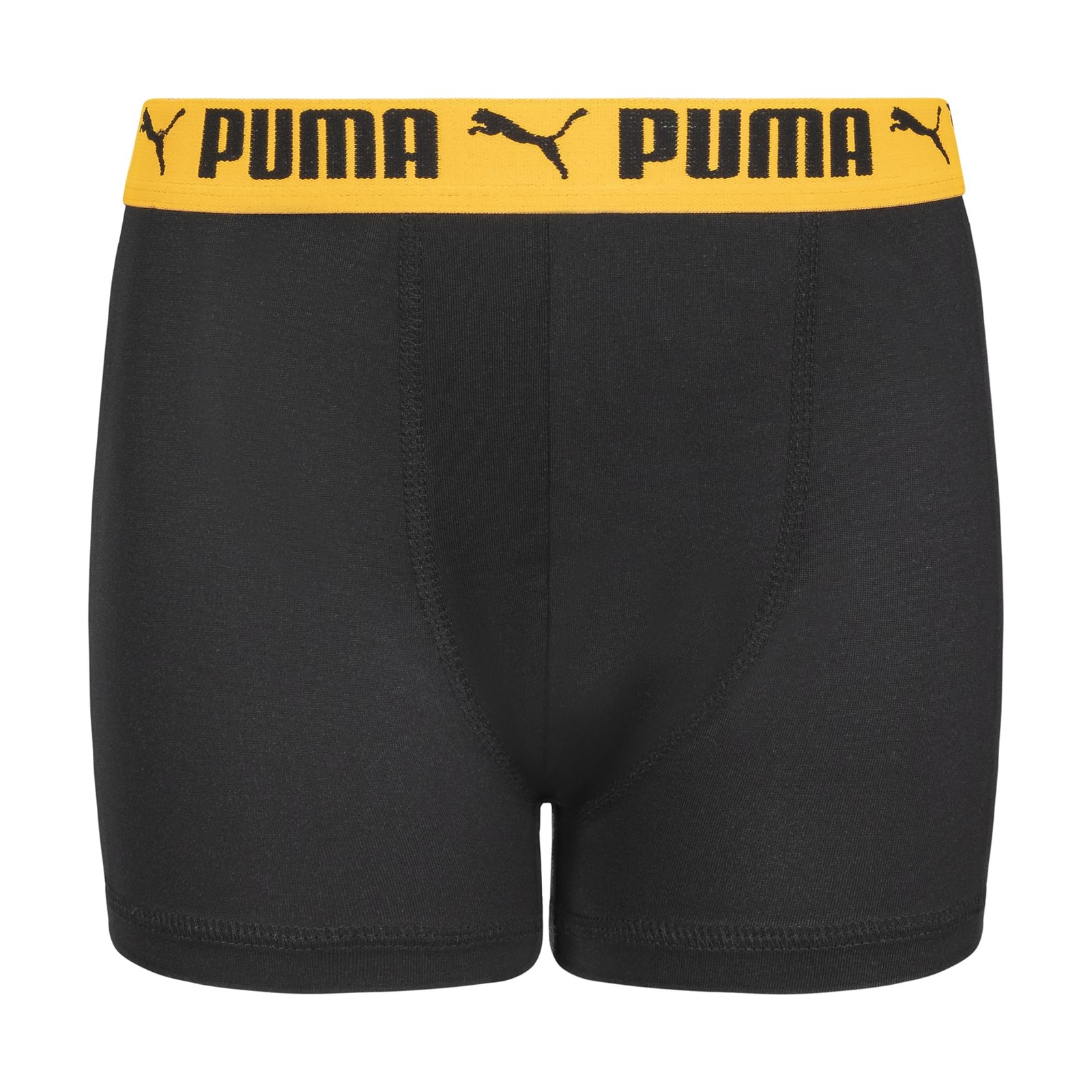 PUMA Boys' 5 Pack Performance Boxer Briefs, Black/Bright, Large, Black/Bright  thumbnail 2