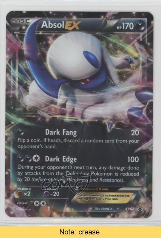 Absol EX Pokémon XY Black Star Promo #XY62 READ 2f4