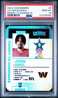 Jayden Daniels 2024 Contenders Football - Case Hit Permit to Dominate PSA 10 RC