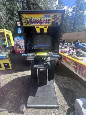 1986 Sega Enduro Racer Arcade Game   ORIGINAL Dedicated Cabinet 
