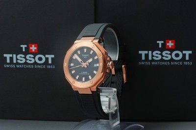 [mit Box Papier] Tissot T-Race Powermatic 80 T141807A Roségold PVD Automatik ...