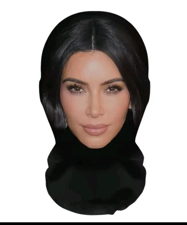 USA SHIPPING  3D Printed Person Full Head Mask Funny Elastic Mesh Mask - Image 2 of 4