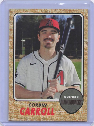 Corbin Carroll #H25-17 2025 Topps Heritage 25th Anniversary card
