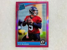 Alex Mcgough 2018 Optic Rated Rookie Pink Prizm RC Seattle Seahawks C48