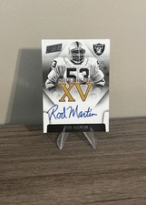 2015-22 Panini Multi-Product Insert - Super Bowl Signatures Rod Martin #SBXV-RM