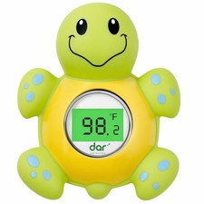 Baby Bath Thermometer, Digital Water Temperature Thermometers with 3 Color Ba...
