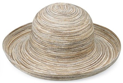 Wallaroo Hat Company Sydney Light Brown Packable Sun Hat One Size Adjustable NEW