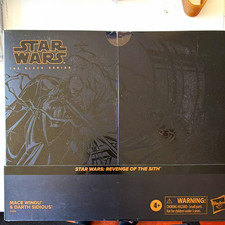 Hasbro Star Wars The Black Series Mace Windu & Darth Sidious - Revenge Sith