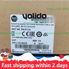2080-LC30-48QVB AB Micro830 48 I/O PLC Controller Fast Shipping NEW