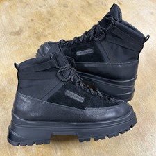 Canada Goose Black Journey Boot Lite (7778W1) Leather Boots Women’s Size 10 $750