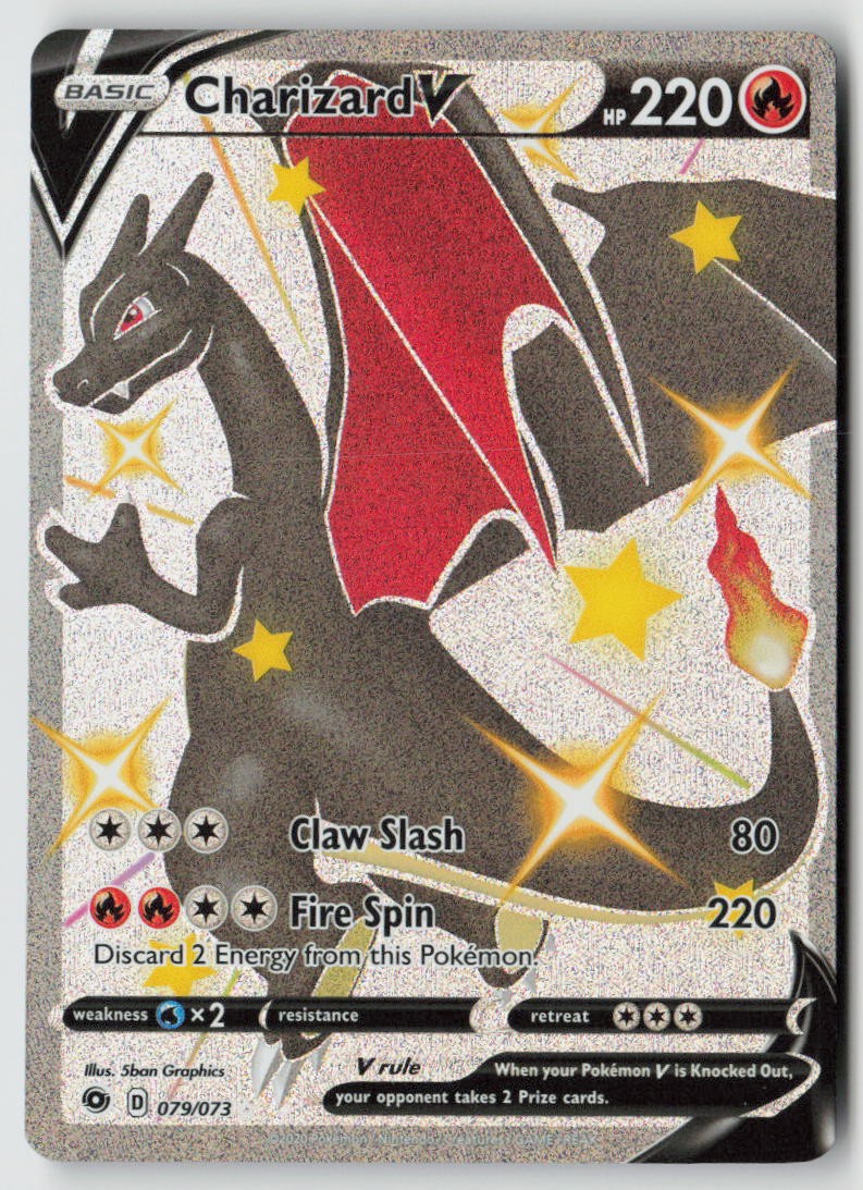 Charizard V (Secret) 79/73 - Champion's Path Holo - PTCG | eBay