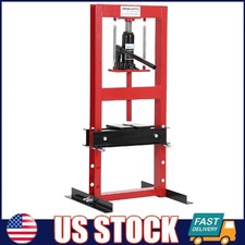 Hydraulic Shop Press 6 Ton Adjustable H-frame Garage Floor Press Wpress Plates