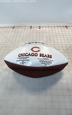Autographed/Signed NFL Chicago Bears Football