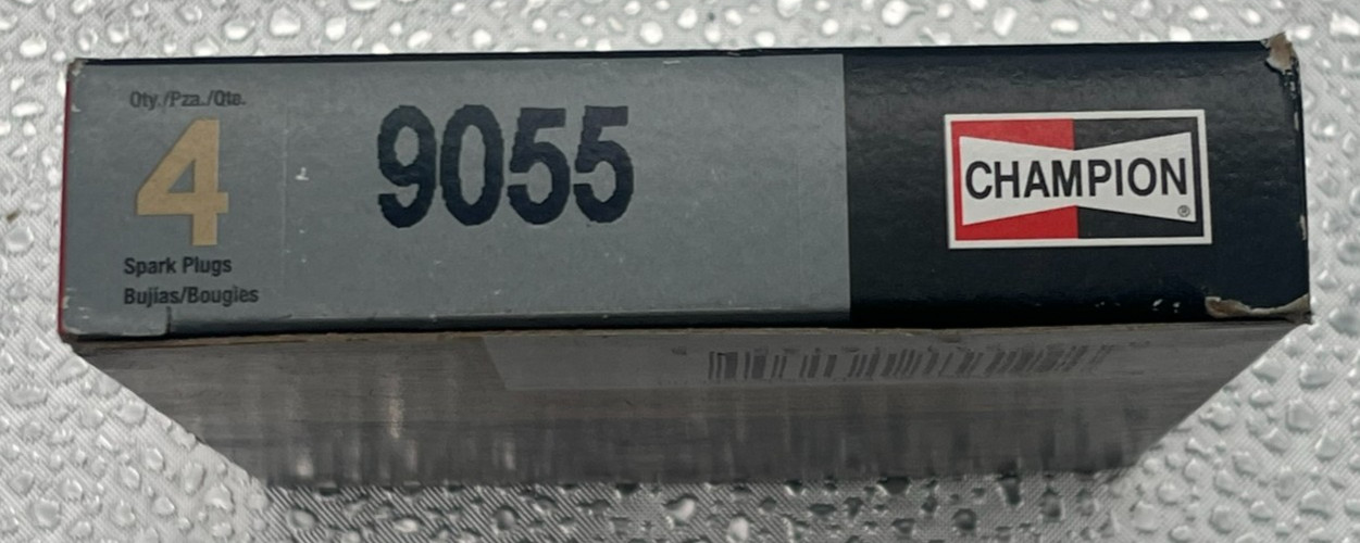 Champion 9055 Iridium Spark Plugs REC12WMPB5 4-Pack NOS NEW