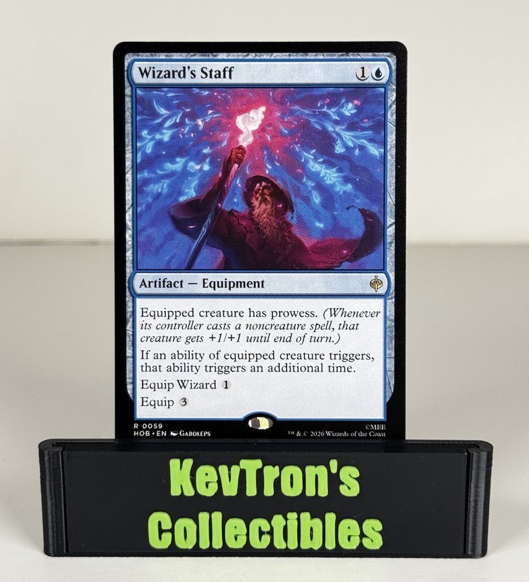 MTG Wizard's Staff #59 Rare Regular The Hobbit NM