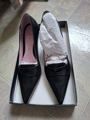 Daniel Hechter Damenschuhe- Pumps - schwarz- Kalbsleder - Gr. 37