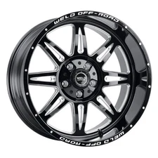 WELD Off-Road CHEYENNE W132 Wheel 20x12 (-44, 6x139.7, 106.1) Black Single Rim