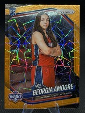 2025 Panini Prizm WNBA #103 Georgia Amoore Orange Velocity Prizms