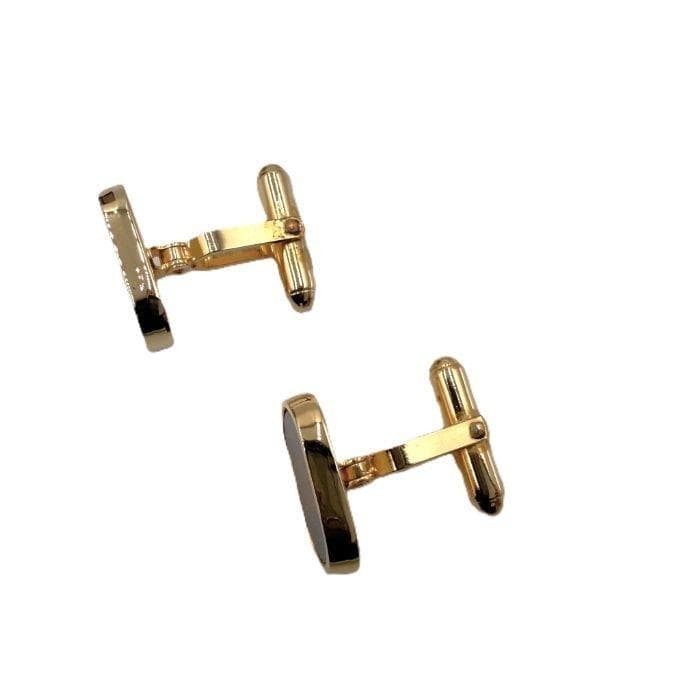Givenchy Cufflinks Button With Logo Case Gold Col… - image 4