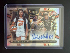 2025 Panini Select WNBA Silver Courtside Action Aneesah Morrow RC  Auto