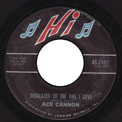 Ace Cannon Mocking Bird Rock Vinyl Single 7inch Hi records