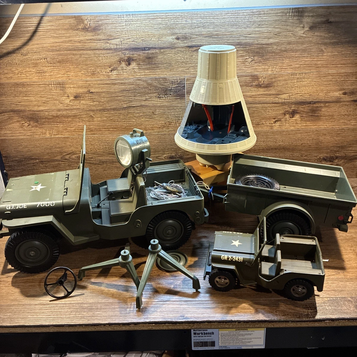 G.I. Joe Military & Adventure Action Figures Jeep 1965 Year