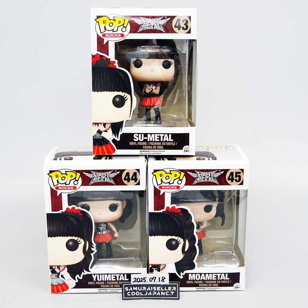 Funko POP! Rocks SU-L フィギュア 未開封 Amazon.com: Funko Pop Rocks: Babymetal - Su-Metal Action