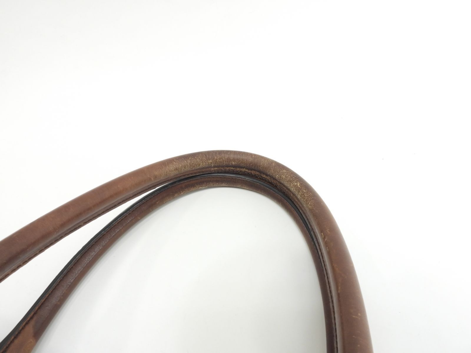 Berluti Toujours Calligraphy Tote Bag - Rare Brown Leather Japan image 2