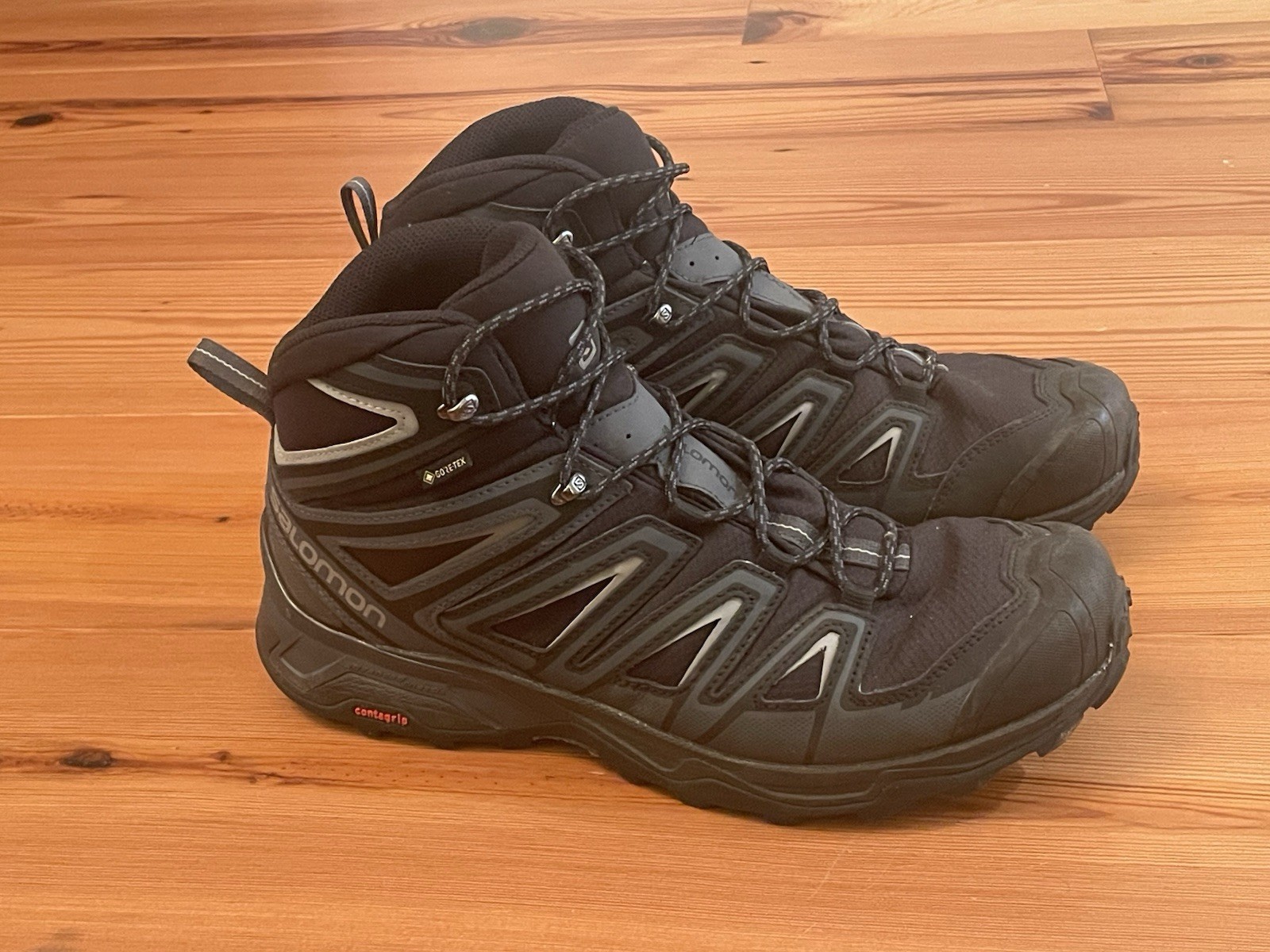 Stivali da trekking Salomon taglia 12 x Ultra 3 Mid GTX
