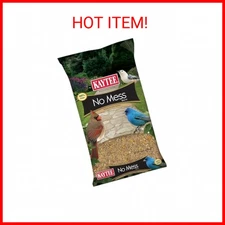 Kaytee Wild Bird (No Mess or Waste Free) (10 Pounds) Food Seed Blend For Birds
