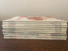 Gourmet Magazine Lot of 11 Magazines 1998 January - November