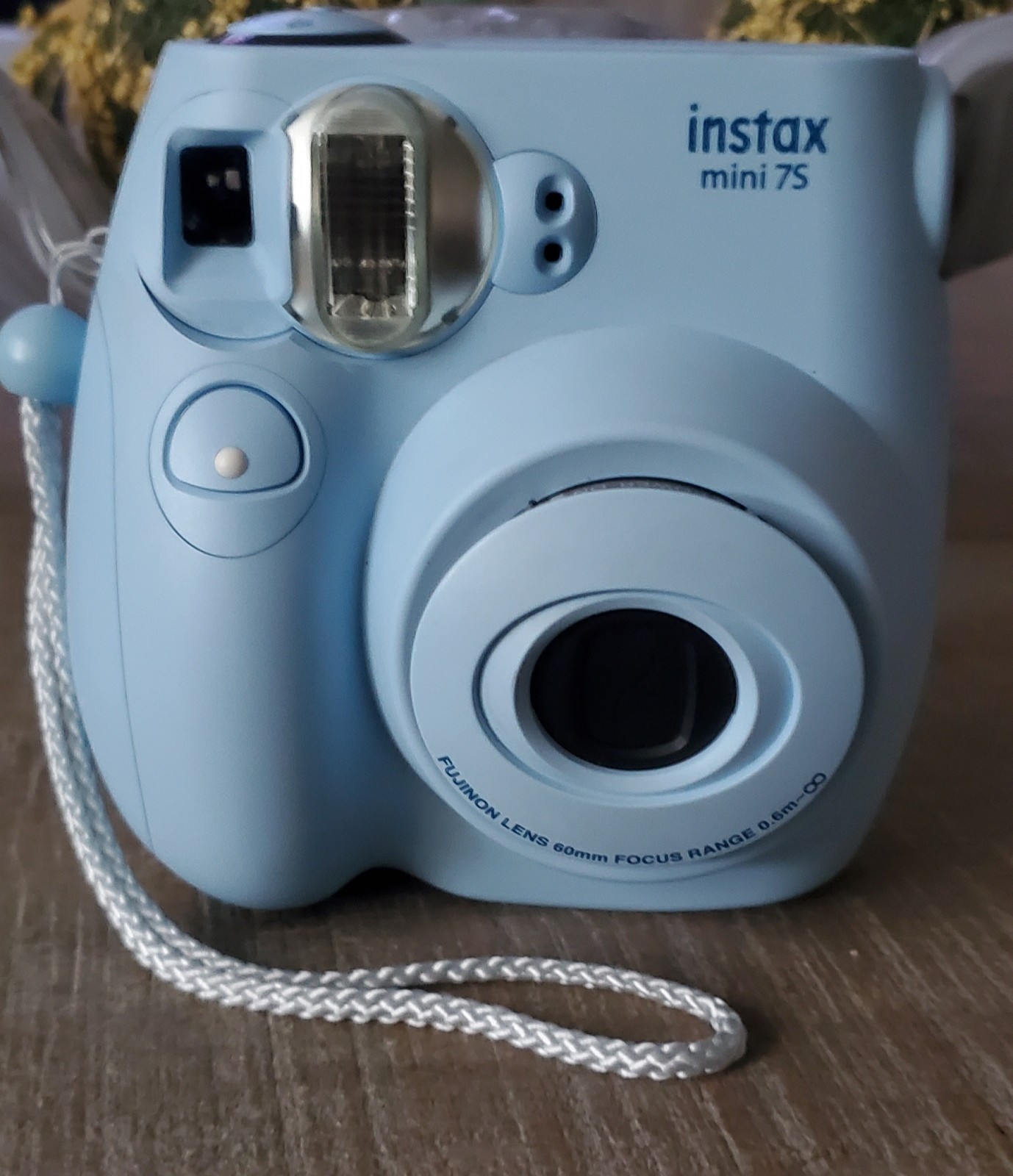 Fujifilm Instax Mini 7S Instant Camera in Light Blue - Compact & Fun-image