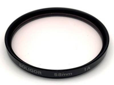 Soligor Skylight 58mm Filter 1A Kreisförmig Filtergewinde