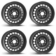 4 Alcar Stahlfelgen 6.5Jx16 Zoll ET49 5x112 für Mercedes Benz A B CLA 4er Satz
