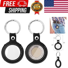 Coin Holder Keychain, 2 Pack Double-Sided Transparent Coin Display Case for AA M