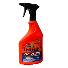 Vintage Discontinued Turtle Wax Liquid Fire De Icer