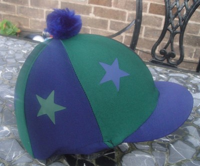 Riding Hat Silk Skull cap Cover NAVY 