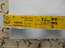 Klingspor NBS800 Poliervlies Schleifband Rohrbandschleifer 740 x 30mm, Edelstahl