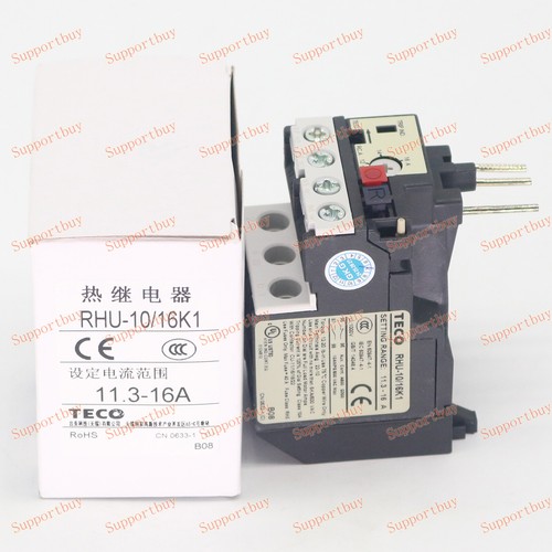 New RHU-10/16K1 11.3-16A For TECO Thermal Overload Relay Free Shipping - Picture 4 of 5