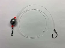 4 oz. Modified Grouper Rig – 9/0 Circle Hook 48" 100# Test Bottom Fishing Rig