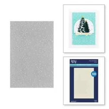 SPARKLING SNOW 3D EMBOSSING FOLDER-Spellbinders Paper Arts-Christmas-Texture