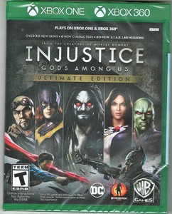 Injustice Gods Among Us Ultimate Edition X 360 Xbox One 2013 Brand New 883929322916 Ebay