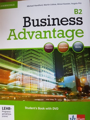 Business Advantage B2. Upper-Intermediate. Student's Book + DVD Michael Handford